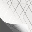 Papel De Parede Lavável 10,00 X 0,53 M (geometrico Quattro)