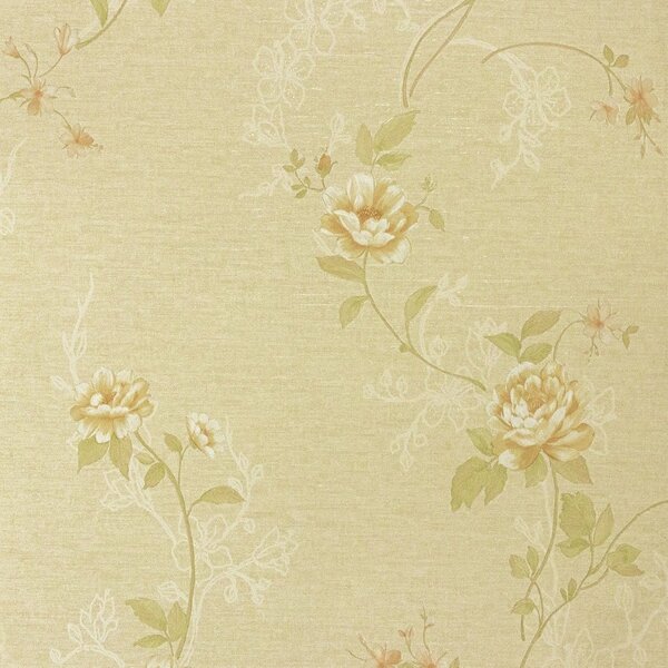 Papel De Parede Lavável 10x0,53cm Fiori Quindici - Caixa Com
