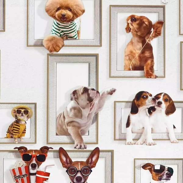 Papel De Parede Lavável 10x1,06cm Allegro Uno - Caixa Com 10,