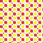 Papel De Parede Lavável Arabesco Amarelo E Vermelho 15m