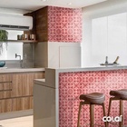 Papel De Parede Lavável Azulejo Português Ladrilho 15m