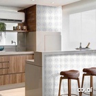 Papel De Parede Lavável Azulejo Português Margarida 3m