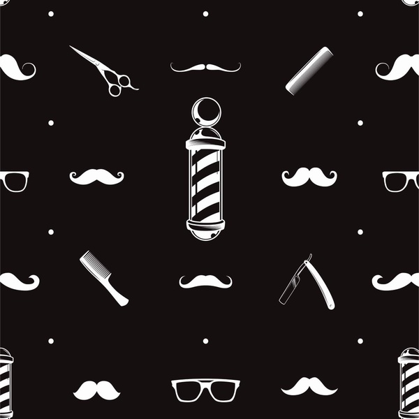 Papel De Parede Lavável Barbeiro Preto E Branco 3m