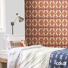 Papel De Parede Lavável Bolas Brancas Com Fundo Verde 15m