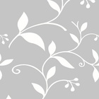 Papel De Parede Lavável Botões Brancos Com Fundo Cinza 3m