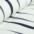 Papel De Parede Lavável Branco E Preto Com Brilho