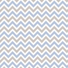 Papel De Parede Lavável Chevron Azuis E Cinzas 6m