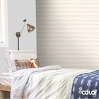 Papel De Parede Lavável Chevron Multicor 6m