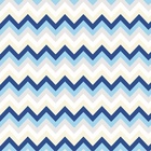 Papel De Parede Lavável Chevron Tons De Azul 6m