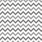 Papel De Parede Lavável Chevron Triangulares Cinzas 18m