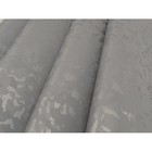 Papel De Parede Lavável Cinza Com Detalhes Em Prata - Rolo Co