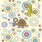 Papel De Parede Lavável Coroas Douradas E Amarelas