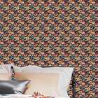 Papel De Parede Lavável Floral Delicado Natureza Colorida dec