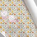 Papel De Parede Lavável Floral Margaridas Amarelas Natural Vi