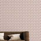 Papel De Parede Lavável Floral Rosa Delicado Natural Decorati