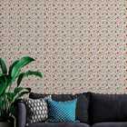 Papel De Parede Lavável Floral Rosas Vermelhas Delicadas Natu