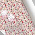 Papel De Parede Lavável Flores Rosas Coloridas Decorativas Vi