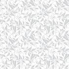 Papel De Parede Lavável Folhagem Em Preto E Branco 12m