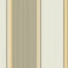 Papel De Parede Lavável Listrado Verde E Amarelo 12m