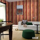 Papel De Parede Lavável Listras Verticais Coloridas 9m