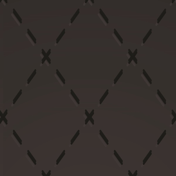 Papel De Parede Lavável Losango De Fundo Marrom 18m