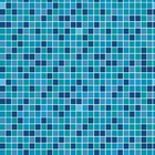 Papel De Parede Lavável Pastilhas Azul-piscinas 18m