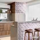 Papel De Parede Lavável Pastilhas Nácar E Violáceo 3m