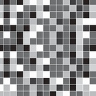 Papel De Parede Lavável Pastilhas Tons De Cinza 18m