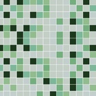 Papel De Parede Lavável Pastilhas Tons De Verde 18m