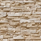 Papel De Parede Lavável Pedra Filete Irregular 3d  15m