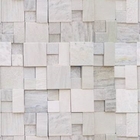 Papel De Parede Lavável Pedra Goiás Rosê Desigual  12m