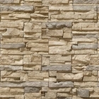 Papel De Parede Lavável Pedra Rosê Irregular 3d 6m