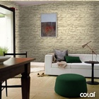 Papel De Parede Lavável Pedra Travertino Rústico 6m