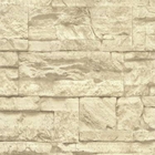 Papel De Parede Lavável Pedra Travertino Rústico 6m