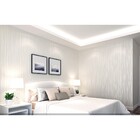 Papel De Parede Lavável Pérola  10m X 53cm - Lms-ppy-ys05-pér