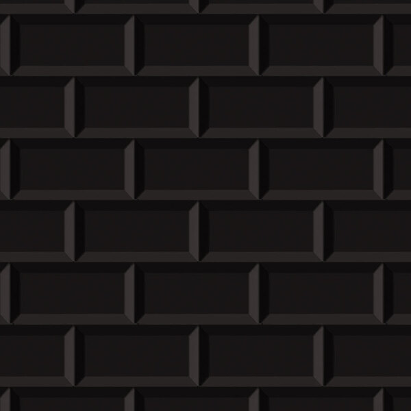 Papel De Parede Lavável Tijolo Preto 3d lavável Para Cozinha