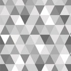 Papel De Parede Lavável Triângulos Cinzas Degradê 9m