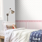 Papel De Parede Lavável Ursinhos Com Coroas Rosas