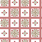 Papel De Parede Lavável Vidrado Português Retrô 12m