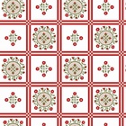 Papel De Parede Lavável Vidrado Português Retrô 9m