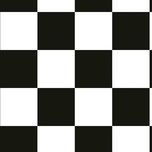 Papel De Parede Lavável Xadrez Gigante Preto E Branco 6m