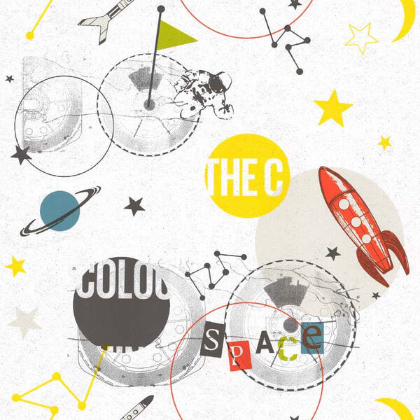 Papel De Parede Les Aventures 51164302 - Rolo: 10m X 0,53m