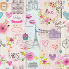 Papel De Parede Les Aventures 51164903 - Rolo: 10m X 0,53m