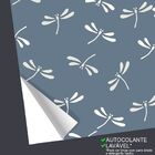Papel De Parede Libélulas - 0 50 X 3 00 Metros