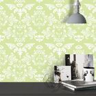 Papel De Parede Lilac Green - 0 50 X 2 50 Metros