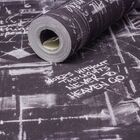 Papel De Parede Liso Lousa Rabiscada Escritas Em Branco - 372