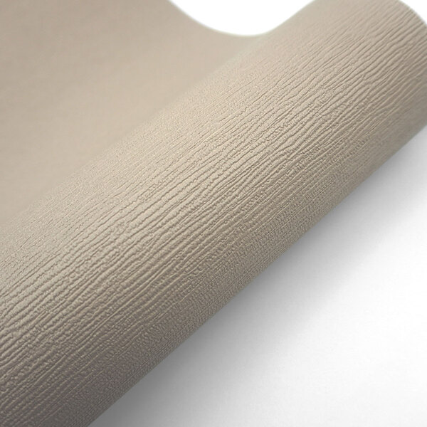 Papel De Parede Liso Marrom Textura em Linho 4m²