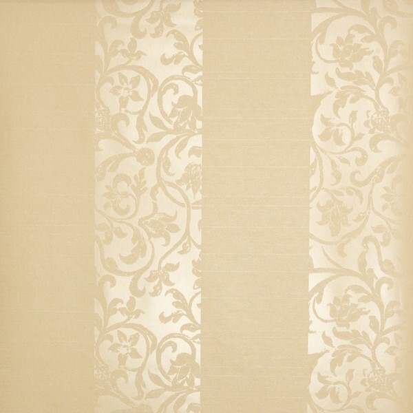 Papel De Parede Lista Floral Rosa Claro