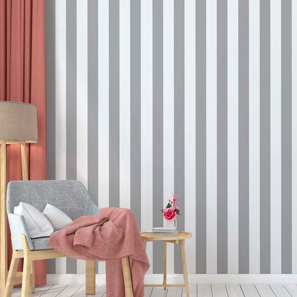 Papel De Parede - Listrado - Modelo 101-60x300cm