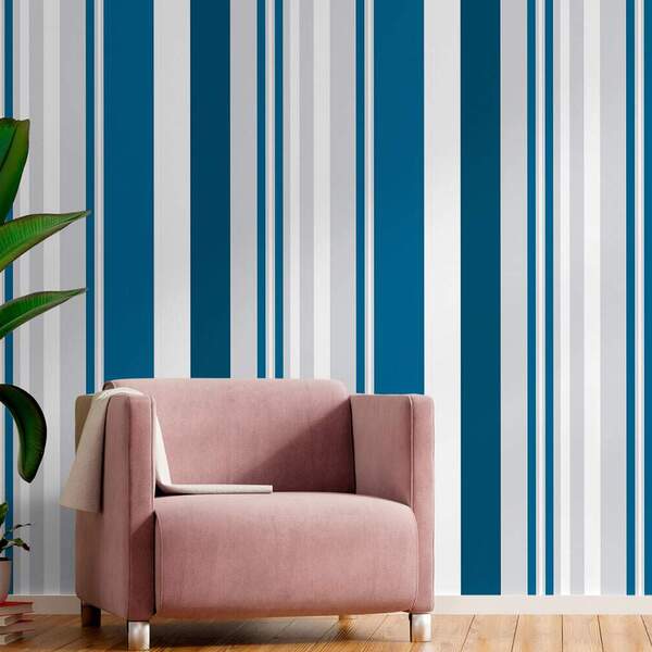 Papel De Parede - Listrado - Modelo 136-60x300cm